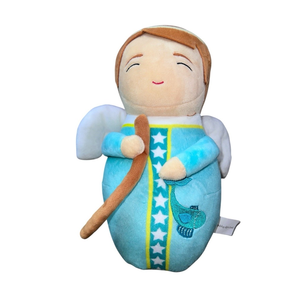 St. Rafael the Archangel Plush Shining Light Doll 10"